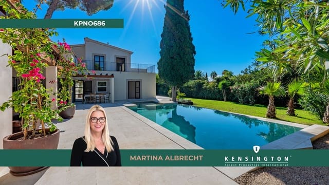 5 soverom Villa til salgs i Costa de los Pinos, Son Servera med svømmebasseng - € 2 980 000 (Ref: 9164701)