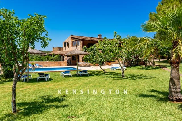 10 chambre Finca/Maison de Campagne à vendre à Manacor avec piscine garage - 2 600 000 € (Ref: 9191504)