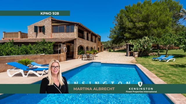 10 chambre Finca/Maison de Campagne à vendre à Manacor avec piscine garage - 2 600 000 € (Ref: 9191504)