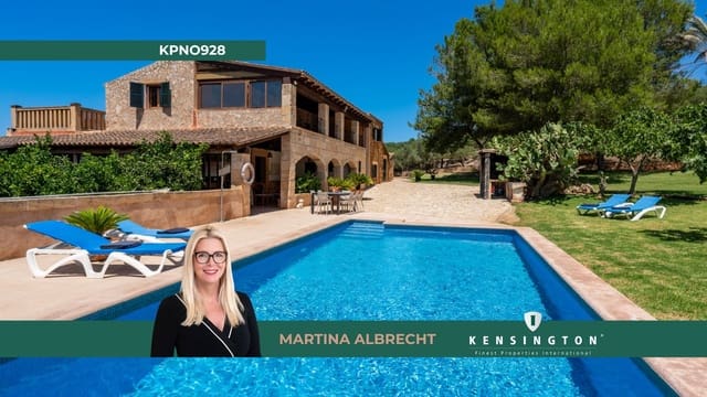 10 sovrum Finca/Hus på landet till salu i Manacor med pool garage - 2 300 000 € (Ref: 9191504)