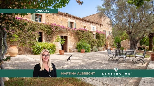 4 quarto Quinta/Casa Rural para venda em Artà com piscina - 4 200 000 € (Ref: 9198169)