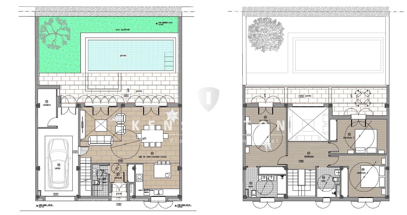 Casa de 3 habitaciones en Es Llombards en venta con piscina garaje - 1.300.000 € (Ref: 9470745)