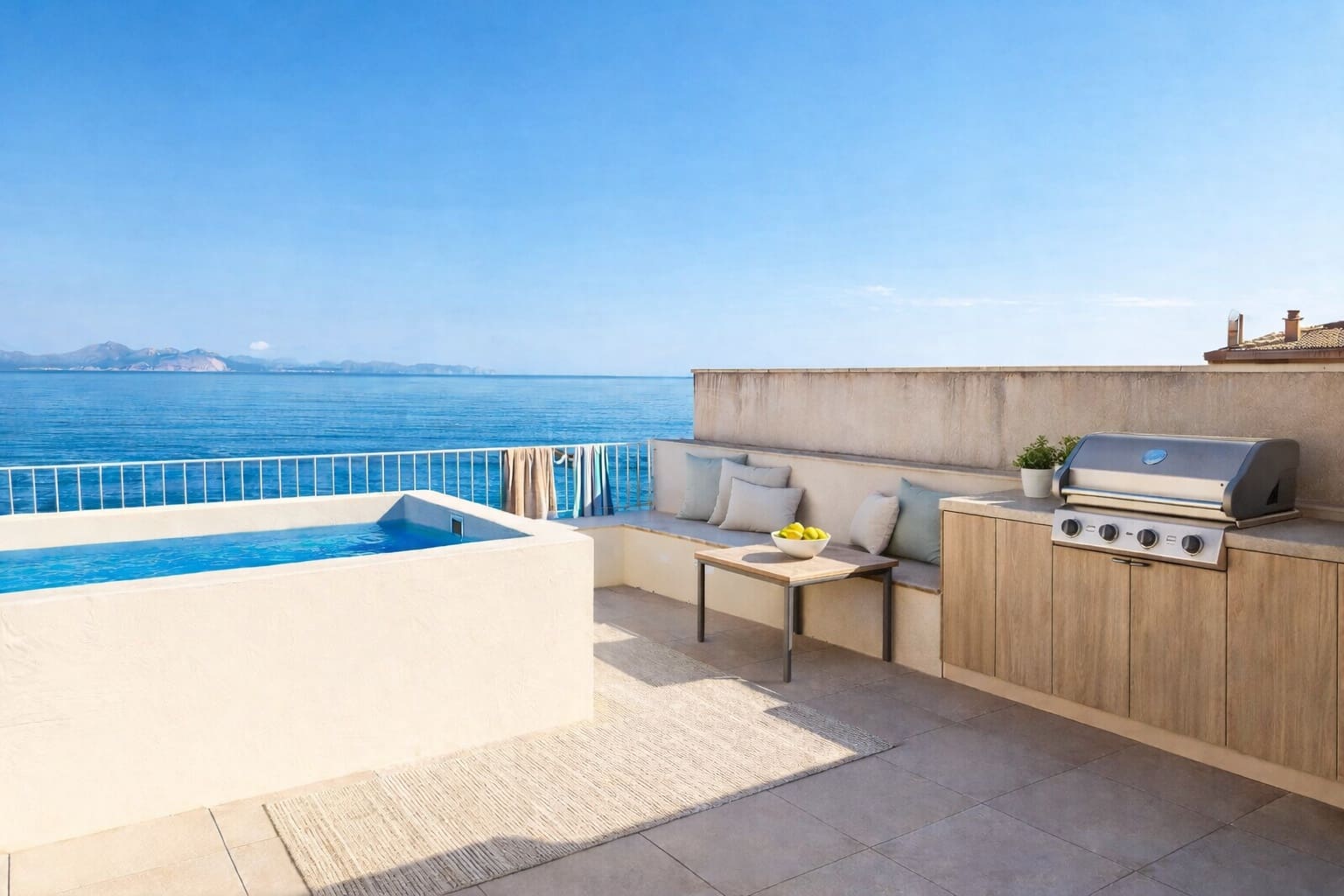 2 bedroom Apartment for sale in Colonia de Sant Pere / Colonia de San Pedro with pool - € 1,495,000 (Ref: 9537106)