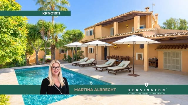 4 chambre Finca/Maison de Campagne à vendre à Manacor avec piscine - 1 290 000 € (Ref: 9605274)