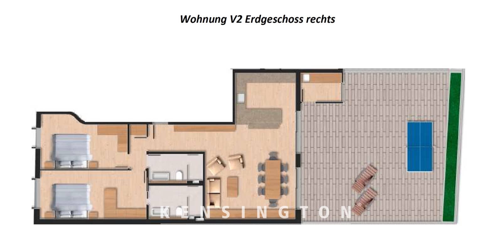2 makuuhuone Huoneisto myytävänä paikassa Arta mukana 
autotalli - 520 000 € (Ref: 9610570)