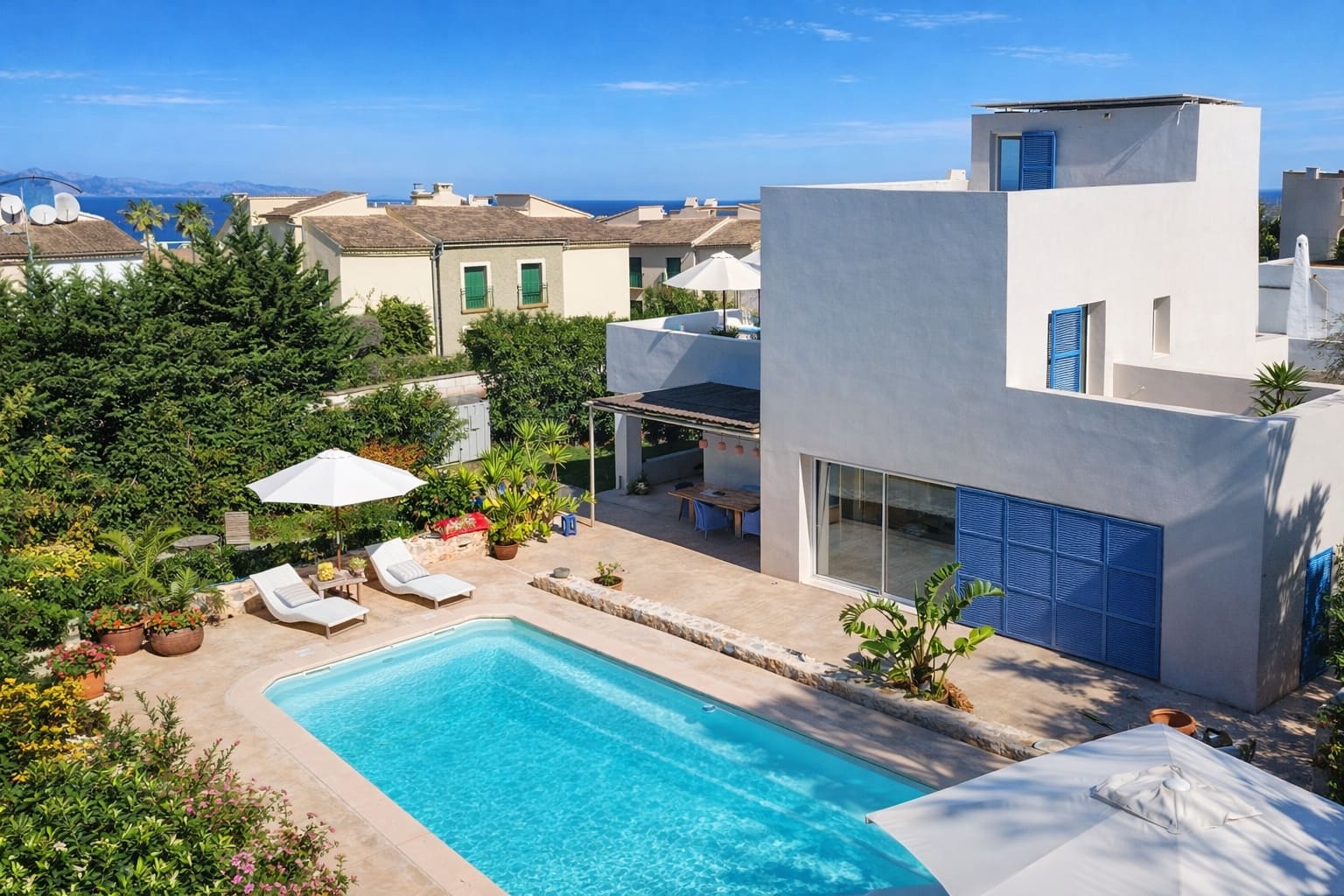 Chalet de 4 habitaciones en Colonia de Sant Pere / Colonia de San Pedro en venta con piscina - 2.295.000 € (Ref: 9662205)