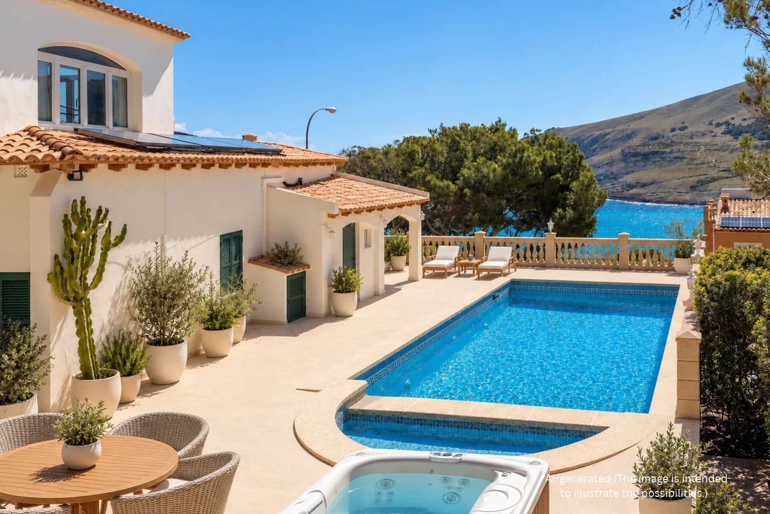 5 bedroom Villa for sale in Cala Mesquida with pool garage - € 1,475,000 (Ref: 9812617)