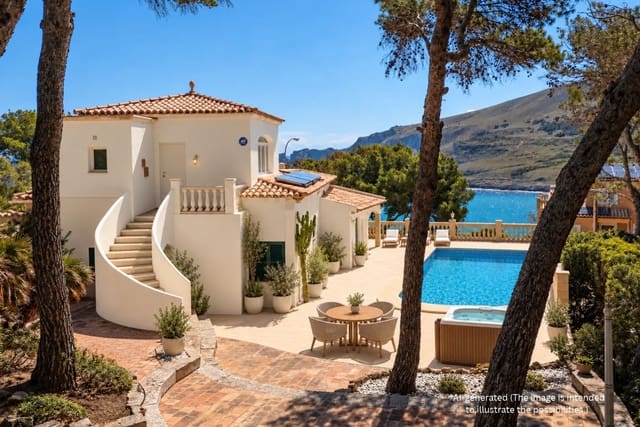 5 slaapkamer Villa te koop in Cala Mesquida, Capdepera met zwembad garage - € 1.475.000 (Ref: 9812617)