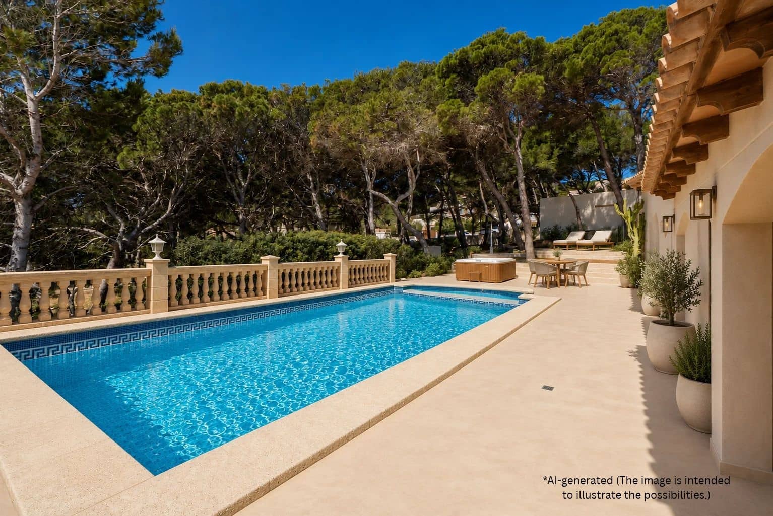 5 bedroom Villa for sale in Cala Mesquida with pool garage - € 1,475,000 (Ref: 9812617)