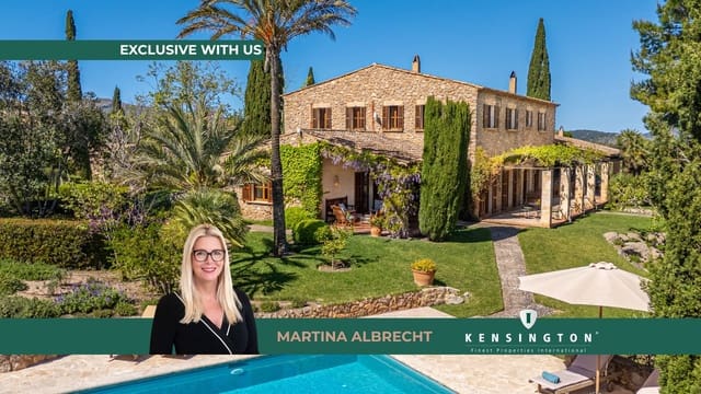 6 chambre Finca/Maison de Campagne à vendre à Artà avec piscine - 3 890 000 € (Ref: 9847930)
