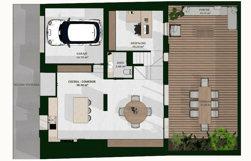 4 quarto Casa em Banda para venda em Arta com garagem - 1 300 000 € (Ref: 9996260)