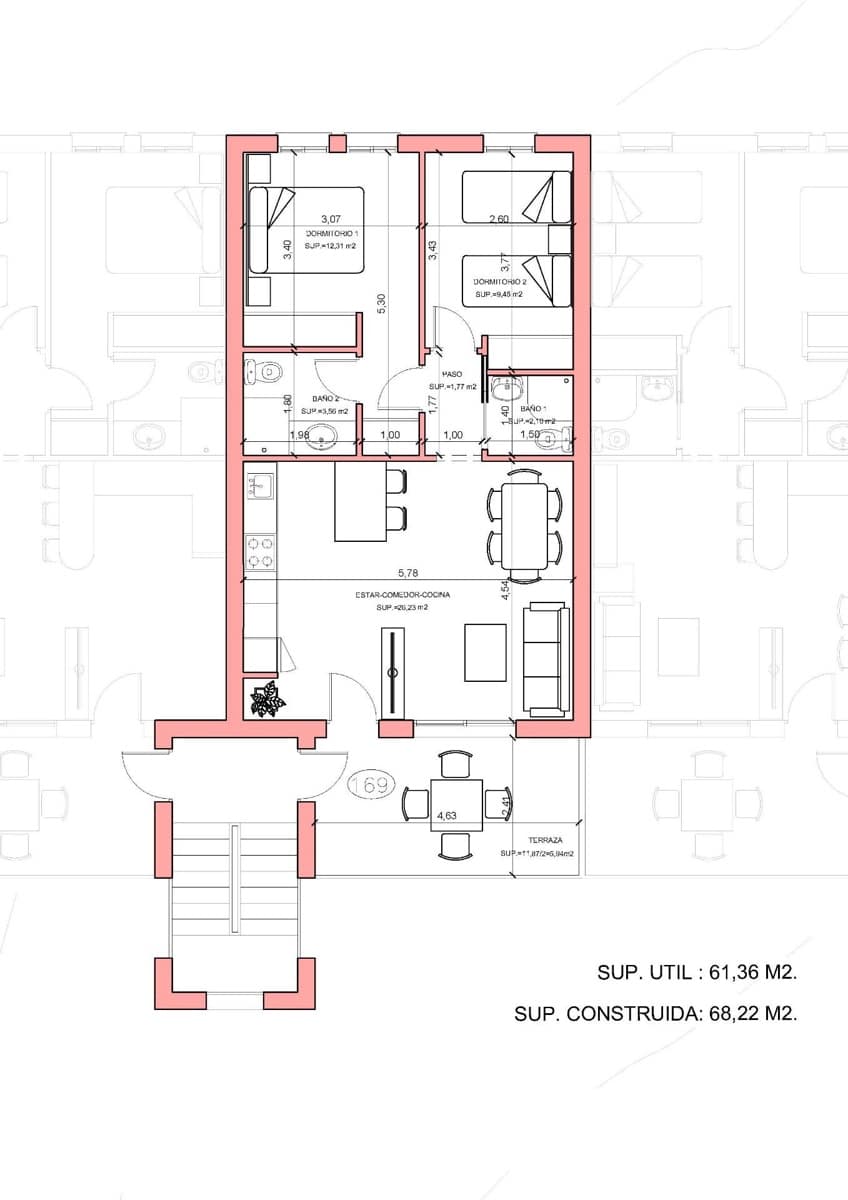 2 camera da letto Appartamento in vendita in La Pinilla con piscina garage - 182.750 € (Rif: 10048904)