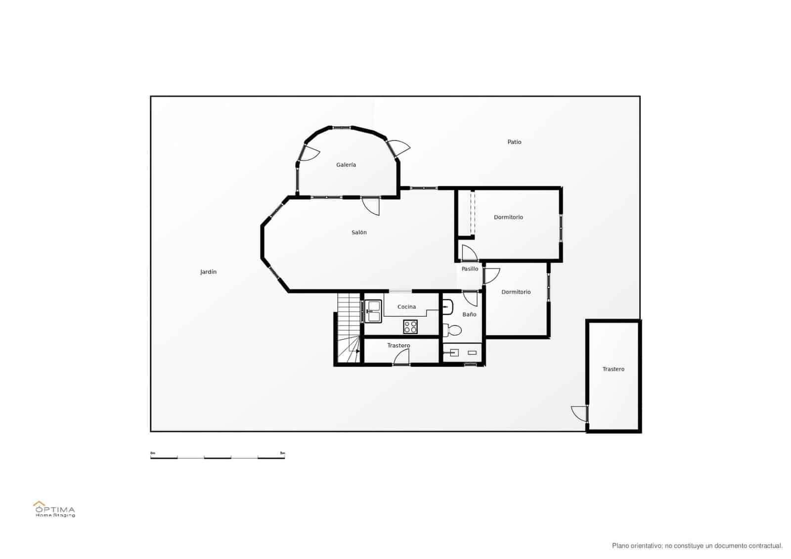 2 soveværelse Villa til salg i La Florida med garage - € 220.000 (Ref: 10141838)