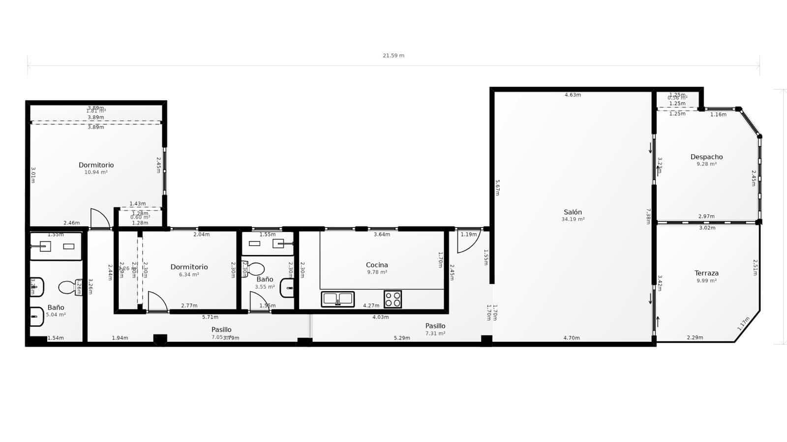 3 sovrum Lägenhet till salu i Torrevieja - 239 500 € (Ref: 10161157)