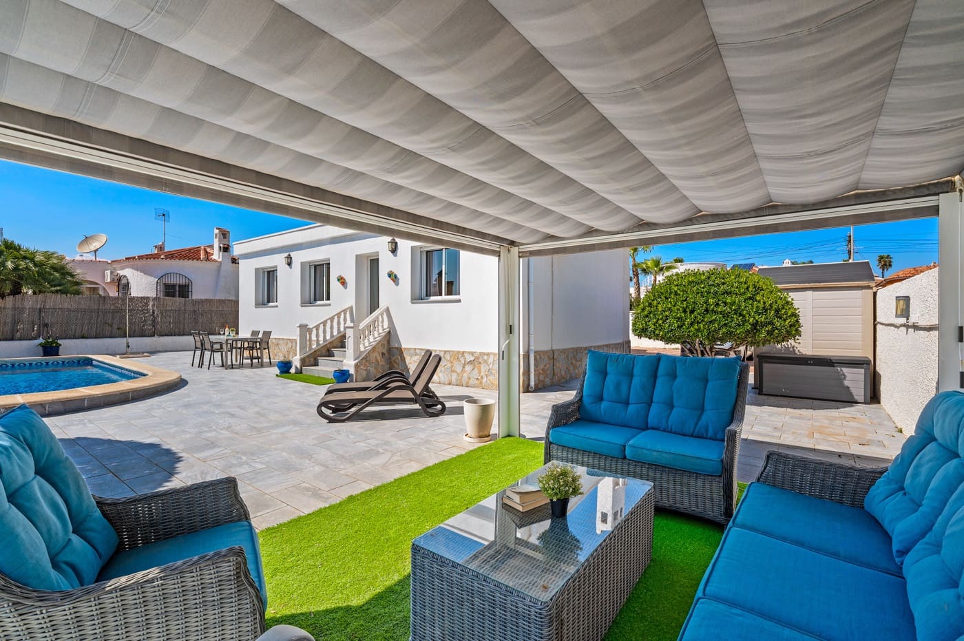 2 Zimmer Villa zu verkaufen in Ciudad Quesada mit Pool - 365.000 € (Ref: 9714667)