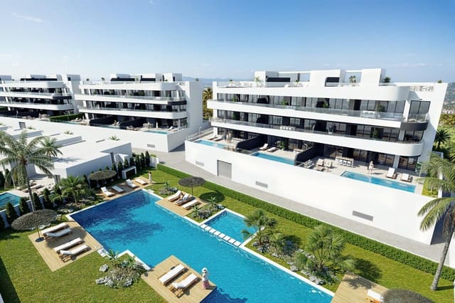 Apartamento de 2 habitaciones en Las Lomas de Rame - Bahía Bella, Los Alcázares en venta con piscina garaje - 318.000 € (Ref: 9729249)