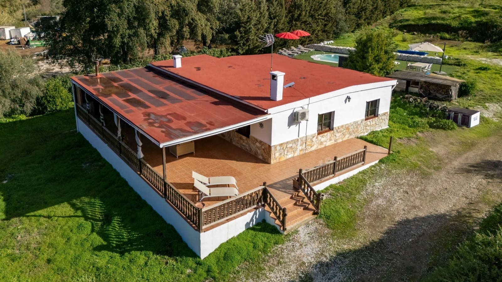 2 makuuhuone Maalaistalo myytävänä paikassa Monda mukana uima-altaan - 429 000 € (Ref: 9474549)