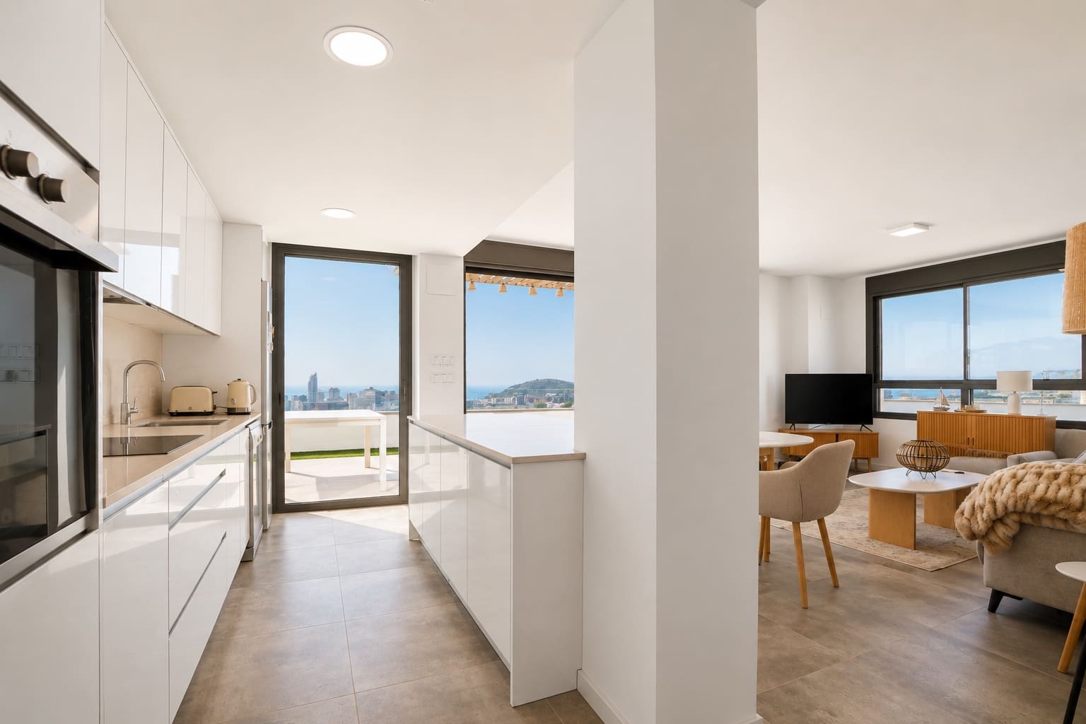 3 slaapkamer Appartement te koop in Finestrat met zwembad garage - € 495.000 (Ref: 10010329)