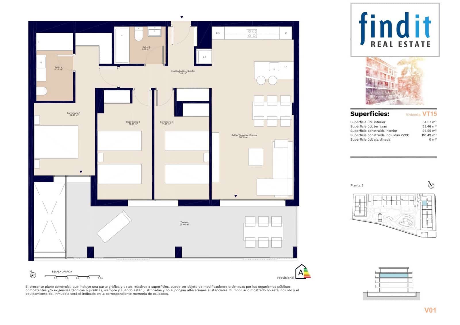 3 bedroom Apartment for sale in Denia with pool garage - € 354,500 (Ref: 7460947)