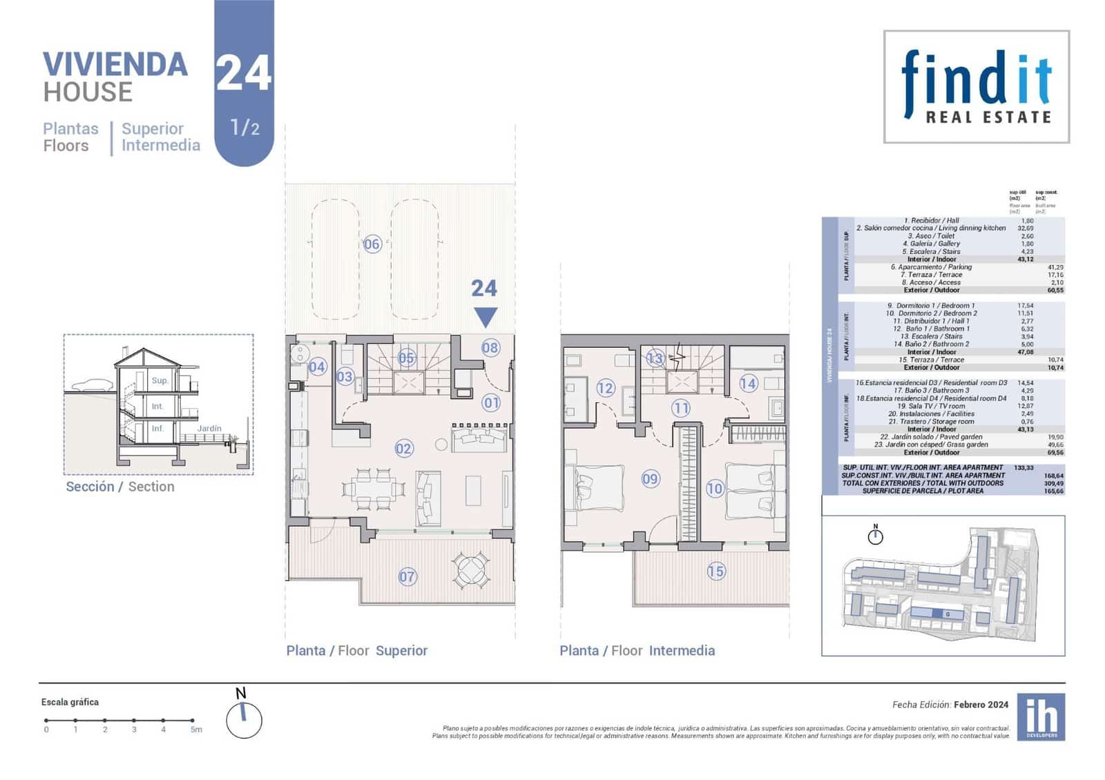 4 bedroom Villa for sale in La Nucia with pool - € 390,000 (Ref: 8553969)