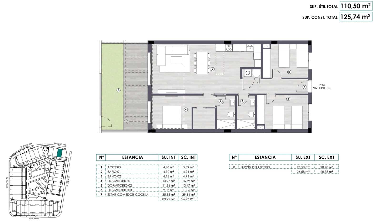 2 quarto Apartamento para venda em Alicante cidade com piscina garagem - 240 000 € (Ref: 8757355)
