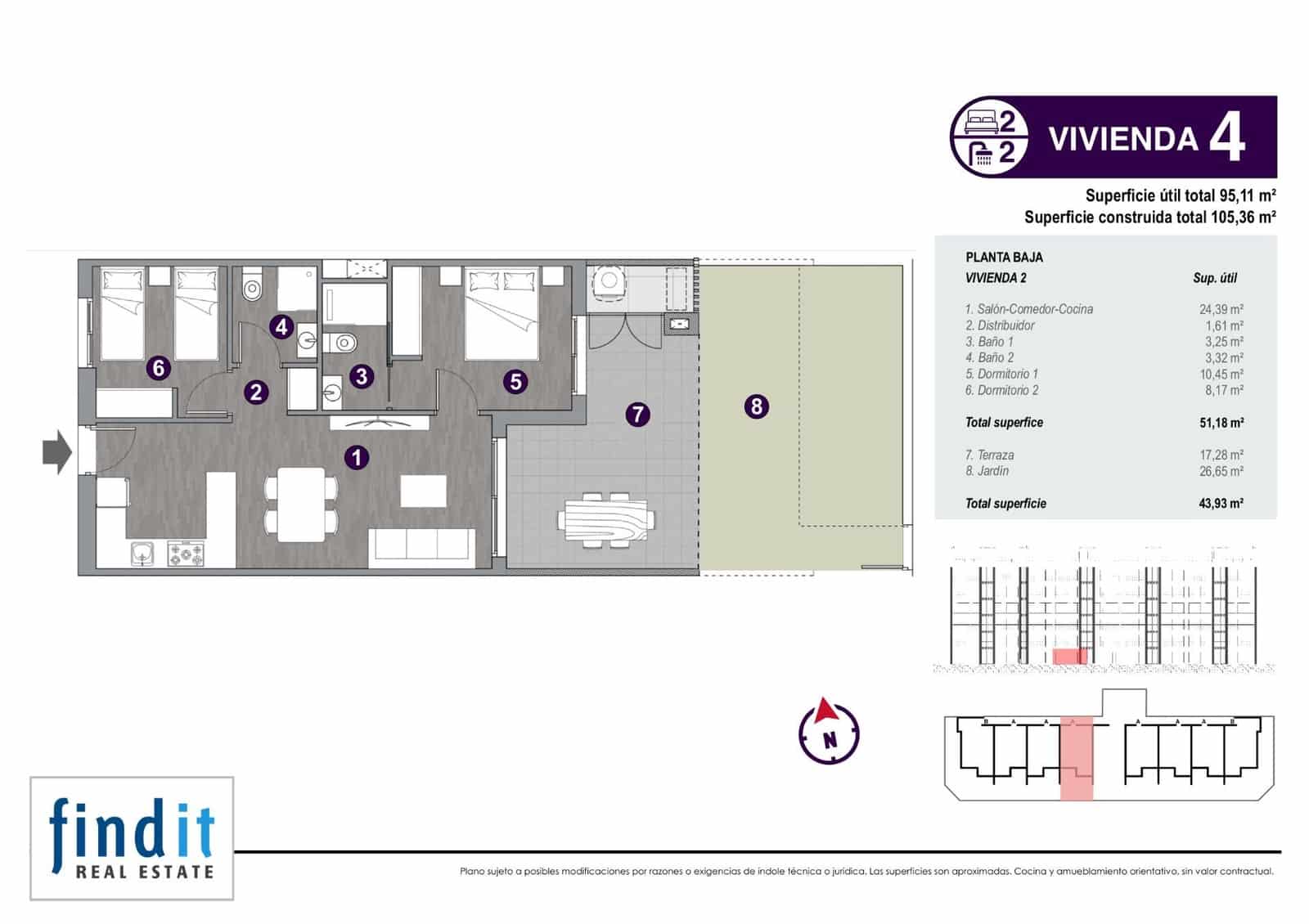 2 bedroom Apartment for sale in Torrevieja with pool - € 275,000 (Ref: 8970116)