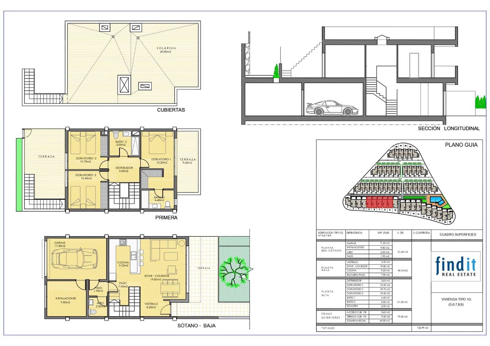3 sovrum Villa till salu i Monforte del Cid med pool garage - 320 000 € (Ref: 9346880)