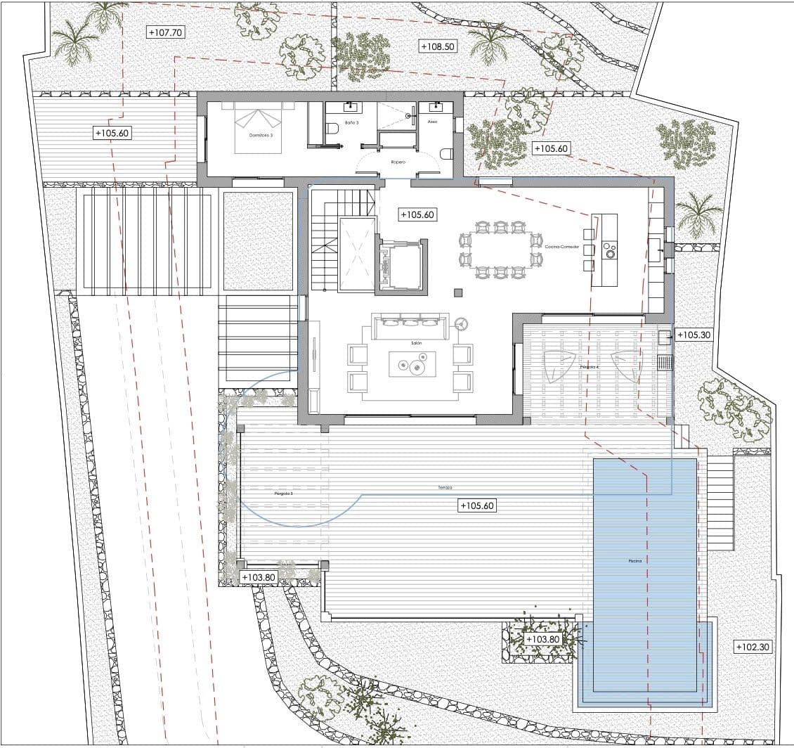 4 Zimmer Villa zu verkaufen in Moraira mit Pool - 1.650.000 € (Ref: 8051451)