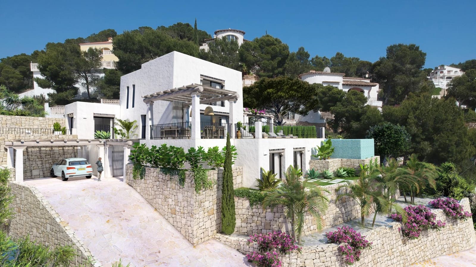 4 Zimmer Villa zu verkaufen in Moraira mit Pool - 1.650.000 € (Ref: 8051451)