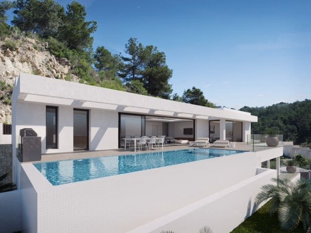 4 Zimmer Villa zu verkaufen in Calpe / Calp mit Pool - 1.087.000 € (Ref: 8063915)