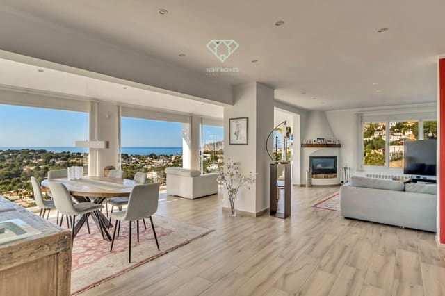 4 bedroom Villa for sale in Moraira, Teulada-Moraira with pool garage - € 1,390,000 (Ref: 9003394)