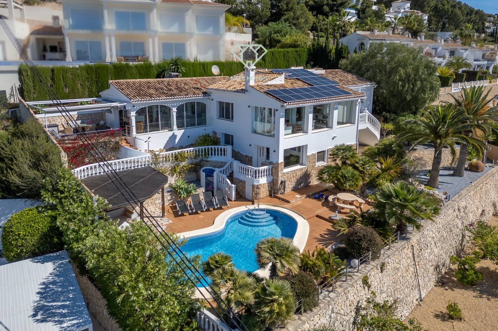 4 soveværelse Villa til salg i Moraira med swimmingpool garage - € 1.390.000 (Ref: 9003394)