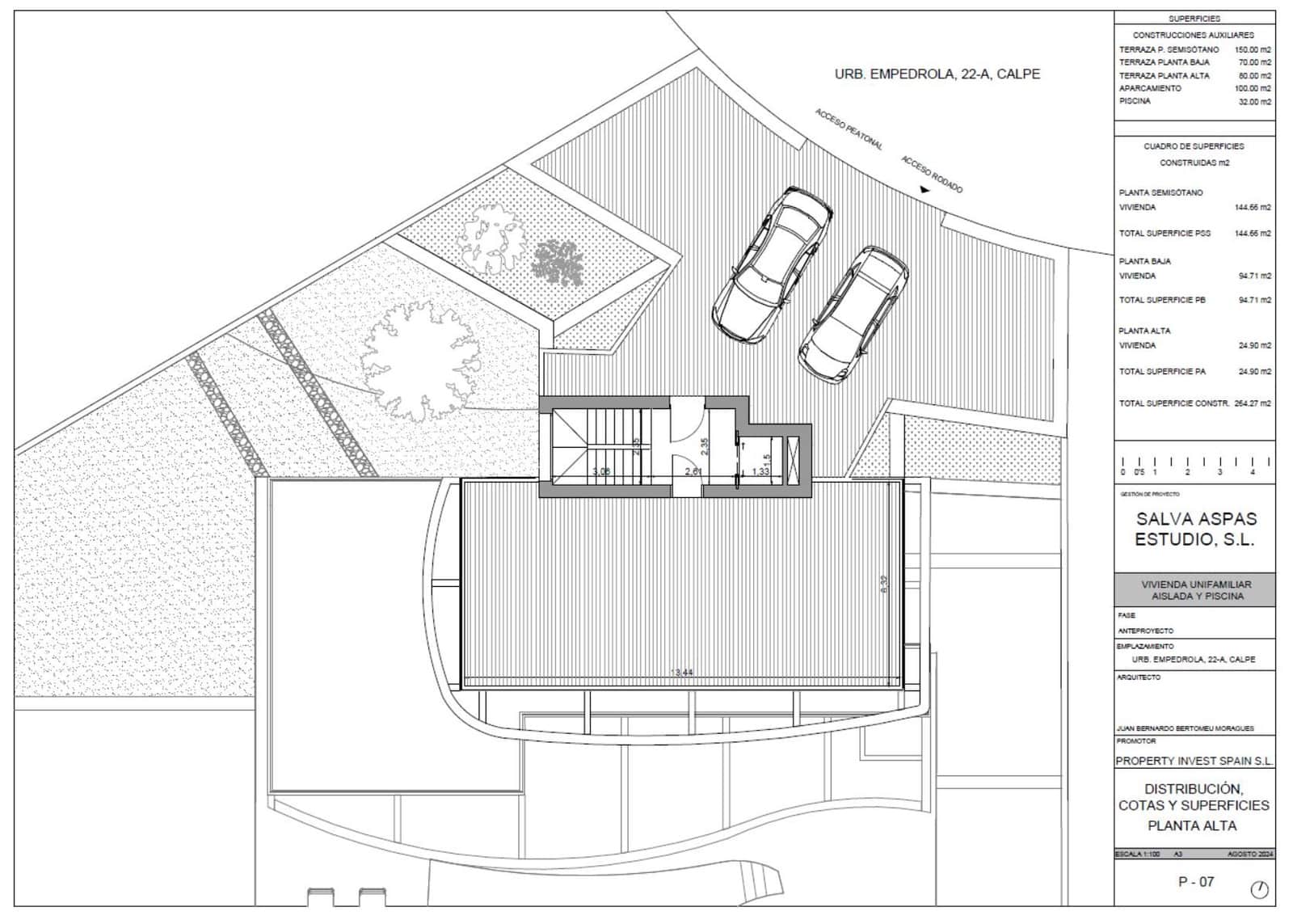 3 bedroom Villa for sale in Calpe / Calp - € 1,360,000 (Ref: 9026543)