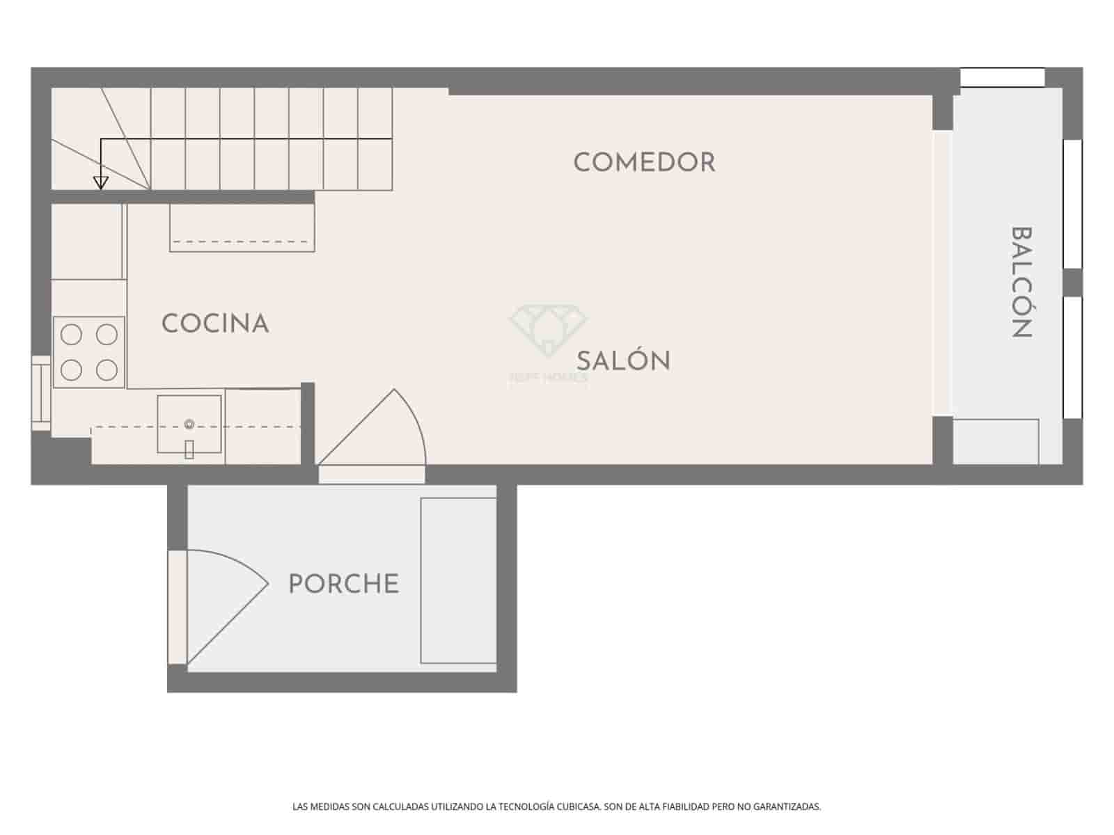 2 soverom Rekkehus til salgs i Calpe / Calp med svømmebasseng - € 305 000 (Ref: 9420013)