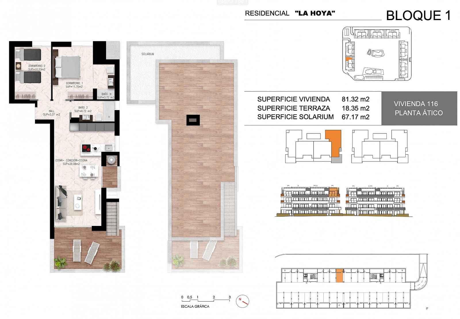 2 sovrum Lägenhet till salu i Torrevieja med pool garage - 274 000 € (Ref: 10039251)