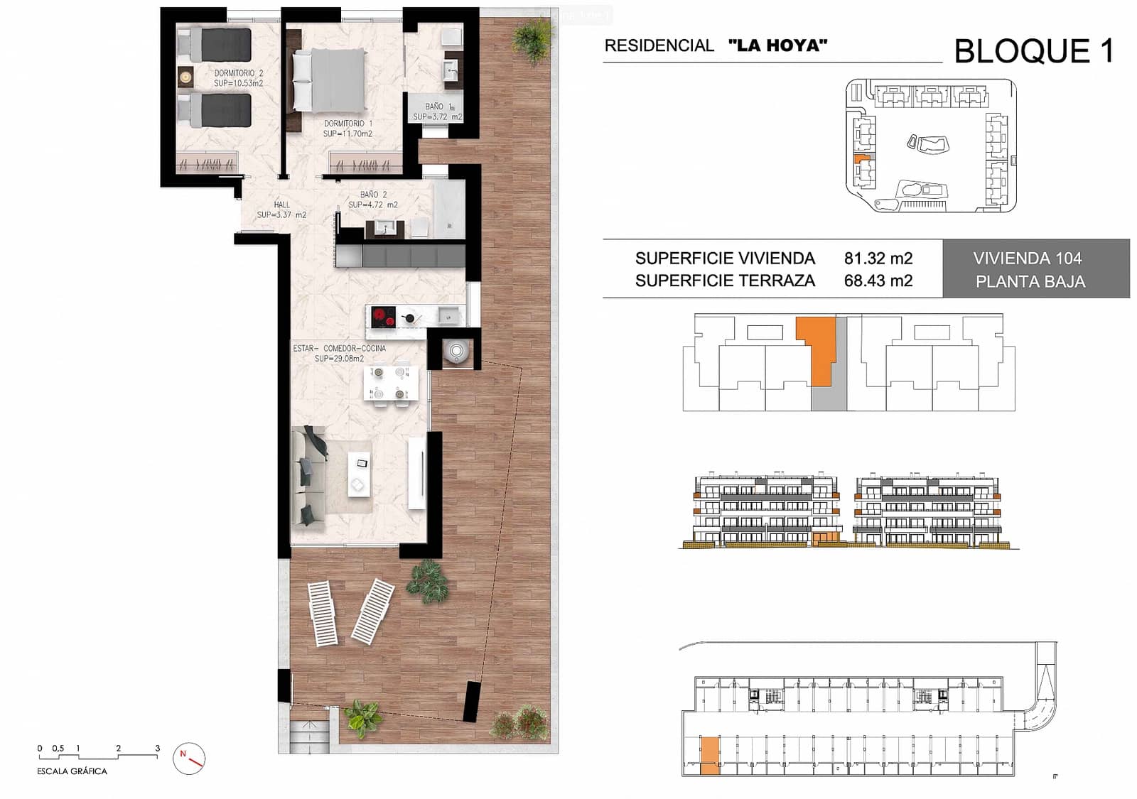2 sovrum Lägenhet till salu i Torrevieja med pool garage - 274 000 € (Ref: 10039251)