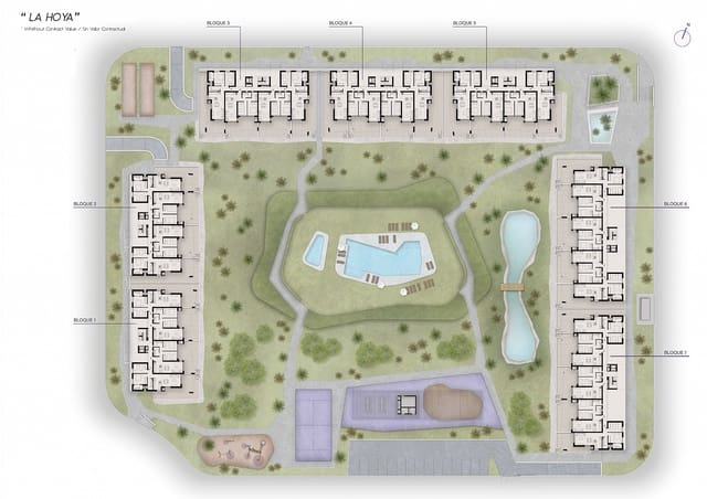2 sovrum Lägenhet till salu i El Chaparral - La Siesta - La Torreta, Torrevieja med pool garage - 274 000 € (Ref: 10039251)