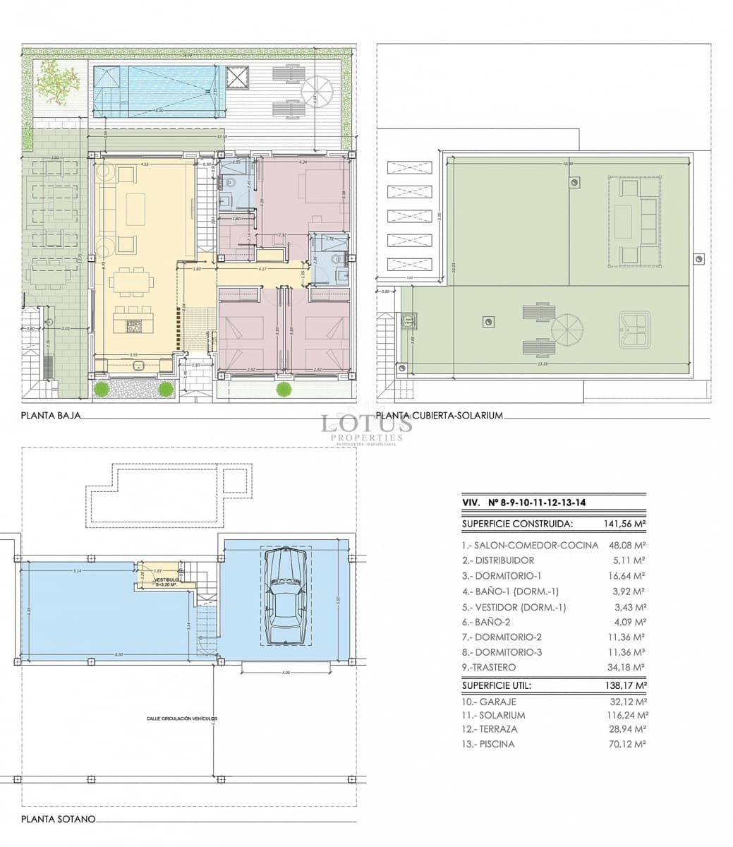 3 sypialnia Willa na sprzedaż w Torrevieja z basenem garażem - 595 000 € (Ref: 10039253)