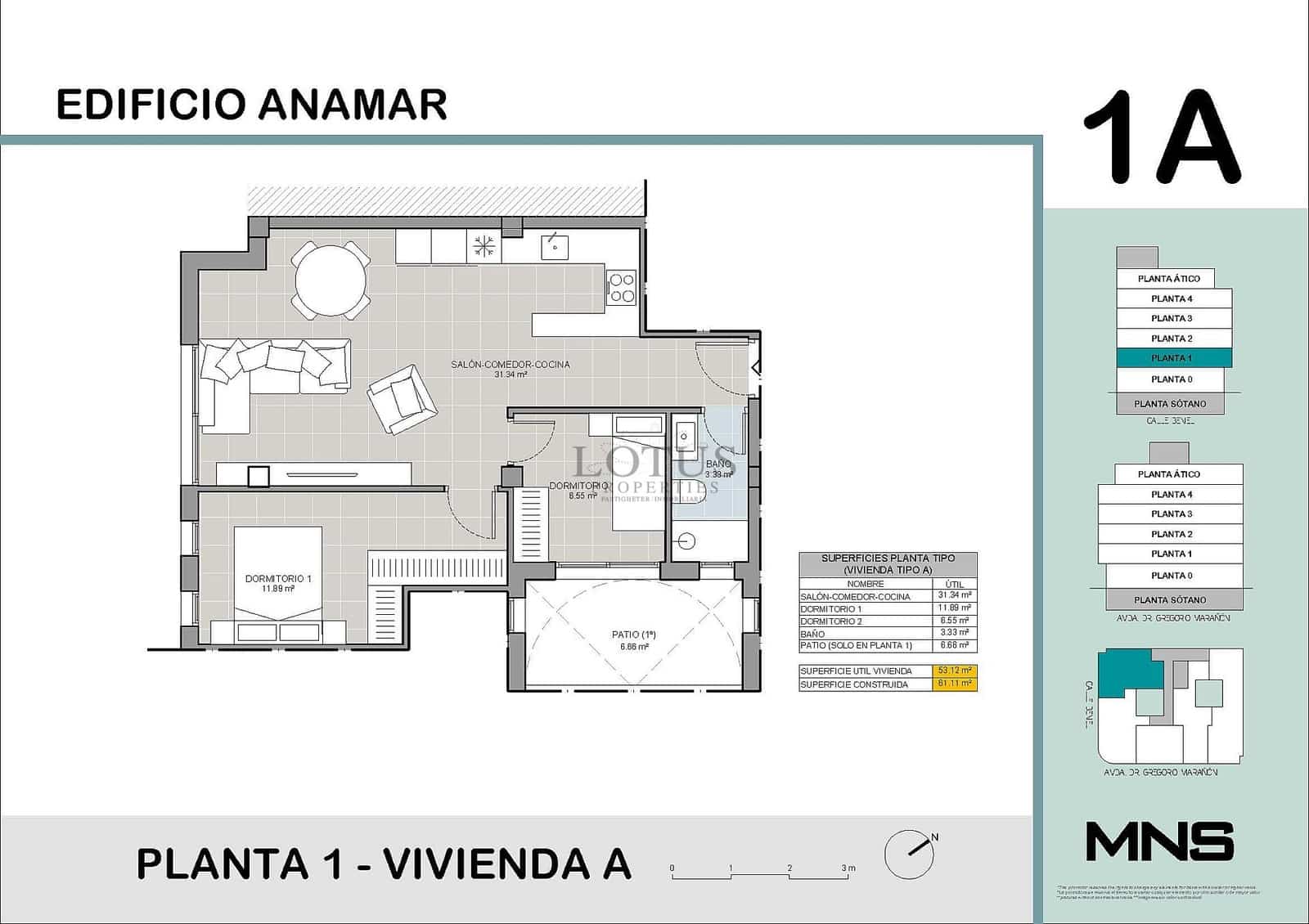 2 bedroom Apartment for sale in Torrevieja with pool garage - € 269,000 (Ref: 10154237)