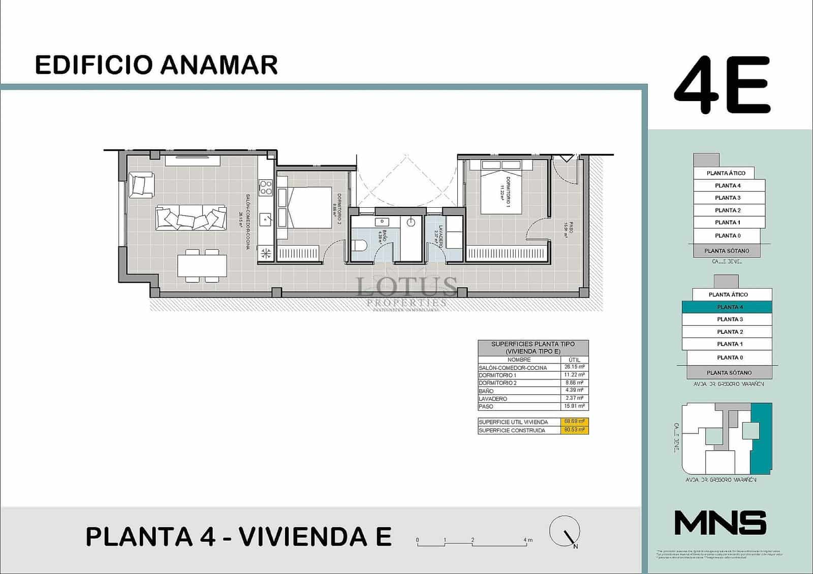 2 bedroom Apartment for sale in Torrevieja with pool garage - € 269,000 (Ref: 10154237)