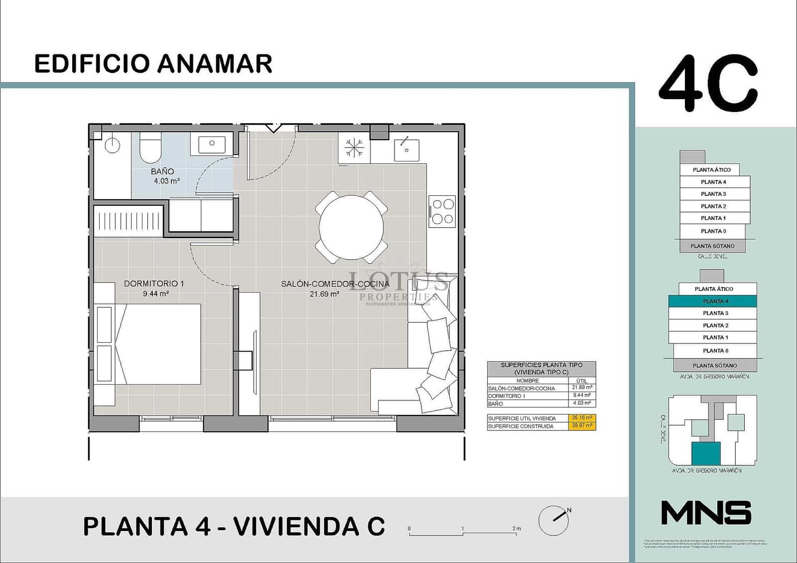 2 bedroom Apartment for sale in Torrevieja with pool garage - € 269,000 (Ref: 10154237)