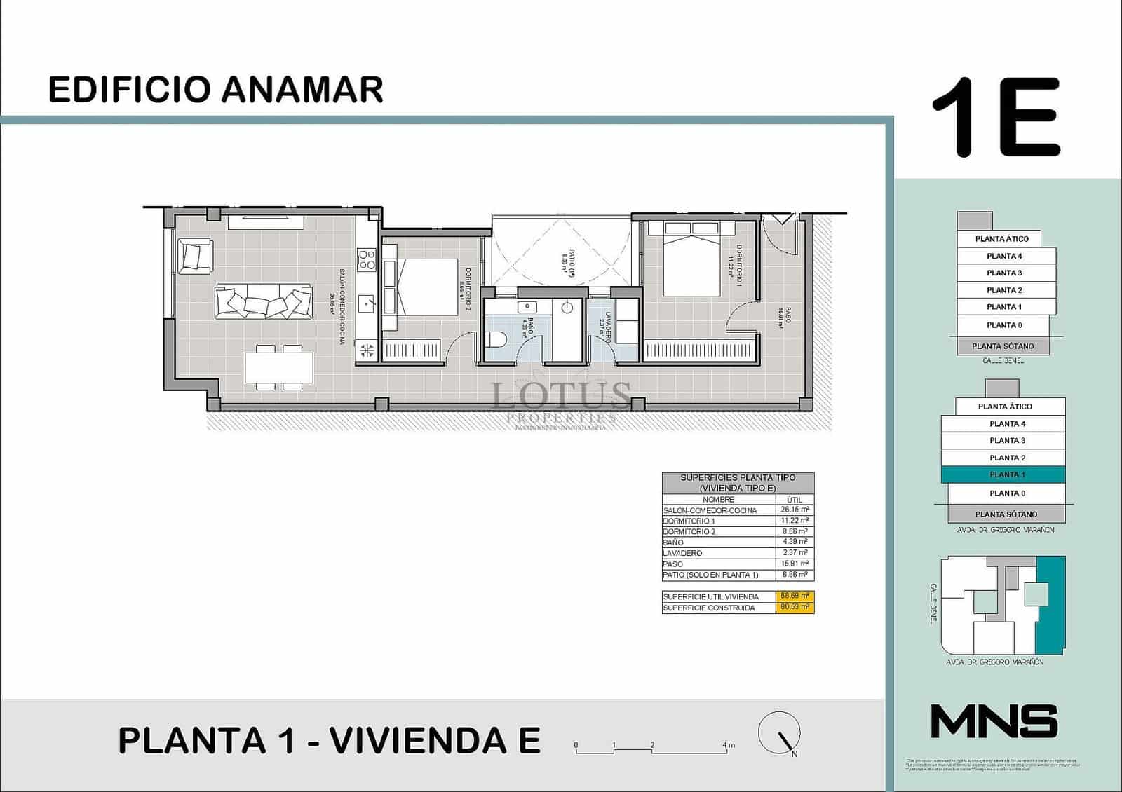 2 bedroom Apartment for sale in Torrevieja with pool garage - € 269,000 (Ref: 10154237)