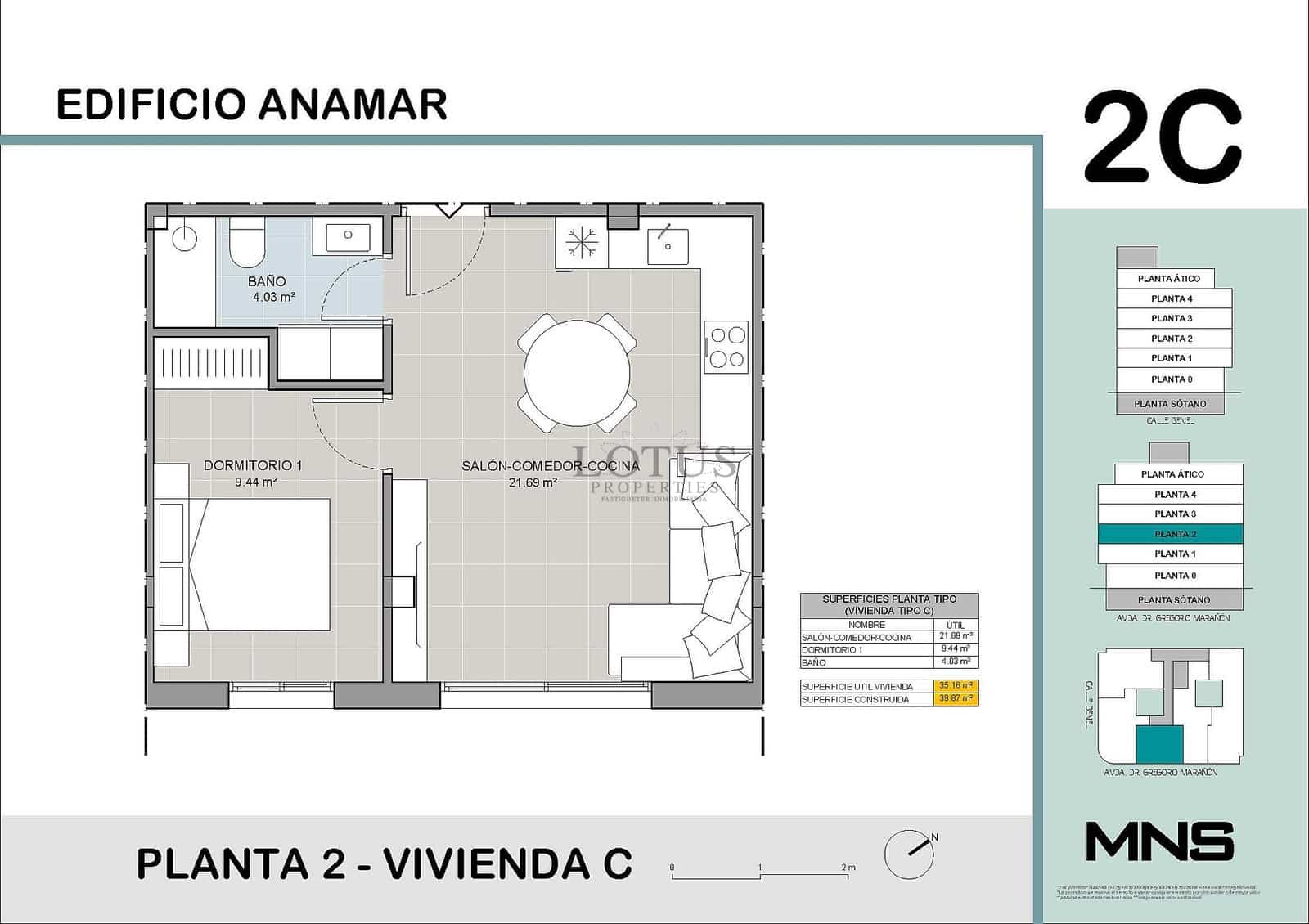 2 bedroom Apartment for sale in Torrevieja with pool garage - € 269,000 (Ref: 10154237)