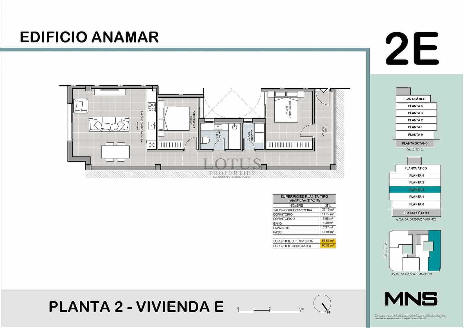 2 bedroom Apartment for sale in Torrevieja with pool garage - € 269,000 (Ref: 10154237)