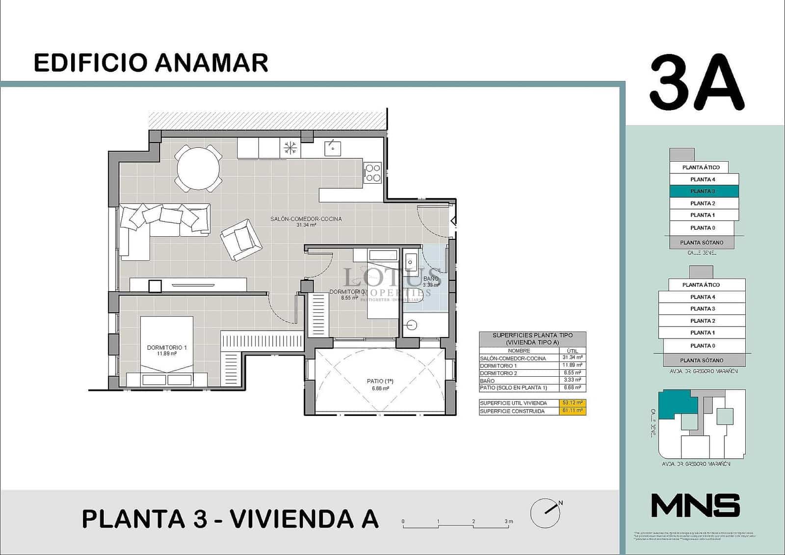 2 bedroom Apartment for sale in Torrevieja with pool garage - € 269,000 (Ref: 10154237)