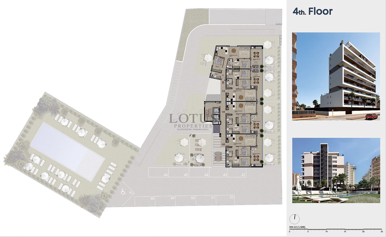 2 quarto Apartamento para venda em Guardamar del Segura com piscina garagem - 275 000 € (Ref: 10167961)