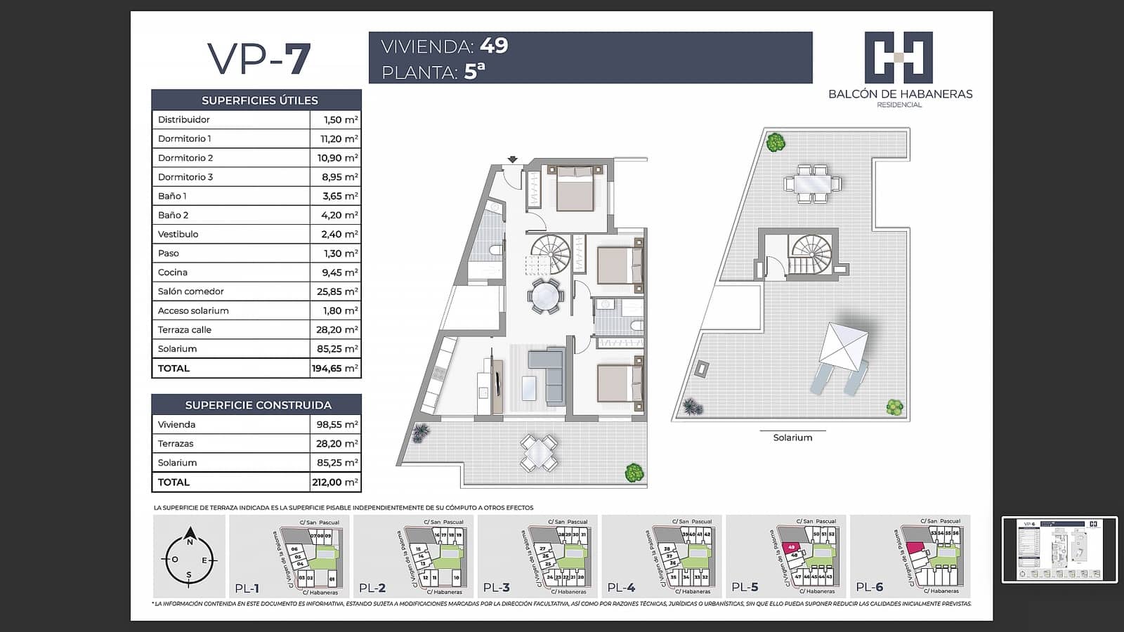Apartamento de 2 habitaciones en Torrevieja en venta con piscina - 315.000 € (Ref: 8969078)