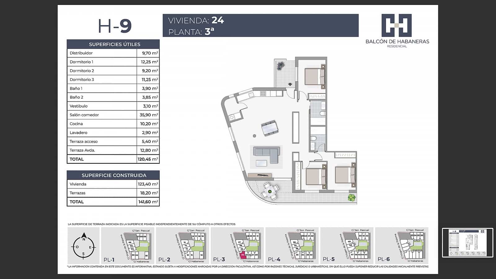 Apartamento de 2 habitaciones en Torrevieja en venta con piscina - 315.000 € (Ref: 8969078)