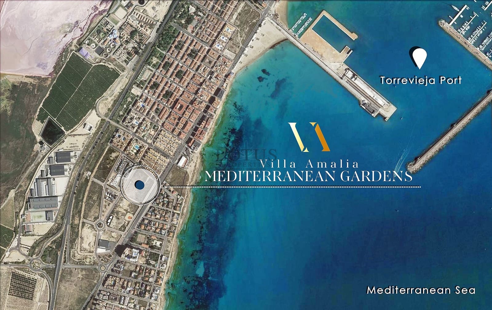 2 sovrum Bungalow till salu i Torrevieja med pool garage - 360 000 € (Ref: 9436711)