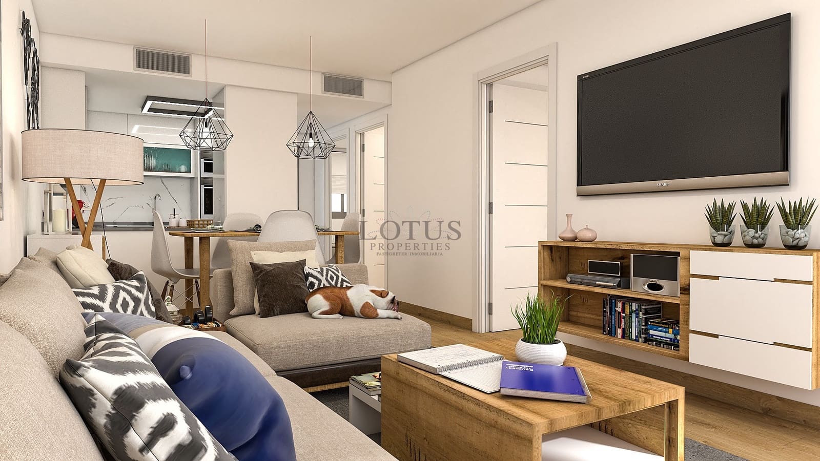 2 soveværelse Lejlighed til salg i Orihuela Costa med swimmingpool garage - € 245.000 (Ref: 9436712)